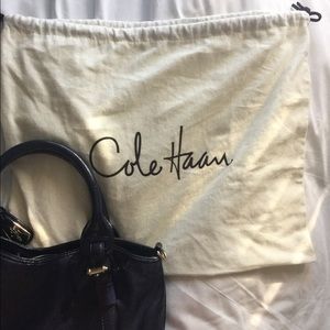 Cole Haan Shinny Navy Purse